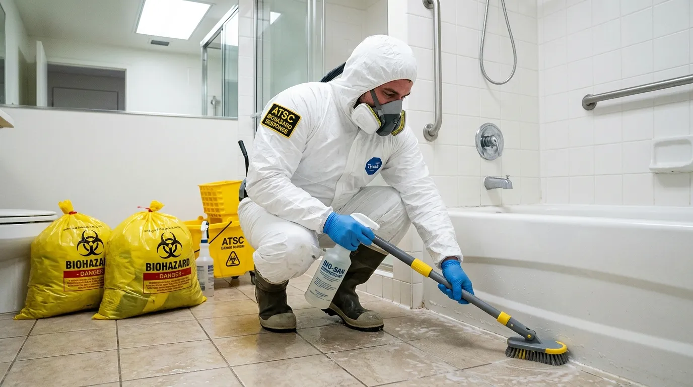 Decontamination equipment deployed for Blood Cleanup in Deer Valley